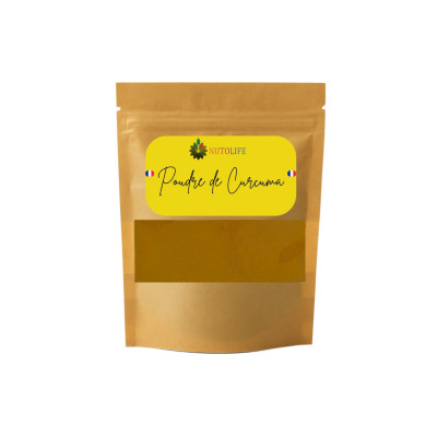 Poudre de Curcuma 100 % Bio | Nutolife